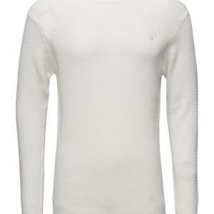 GANT Cotton Texture Crew pyöreäaukkoinen neule