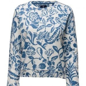 GANT Flower Printed C-Neck Sweat svetari