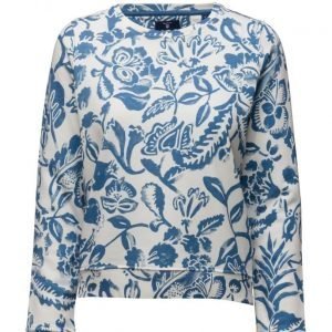 GANT Flower Printed C-Neck Sweat svetari