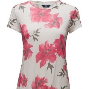 GANT O1. Island Flower T-Shirt Ss