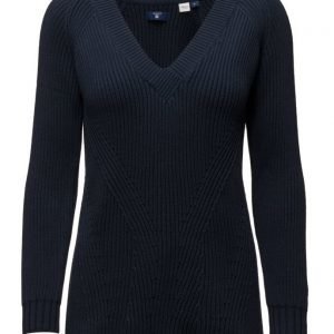 GANT O1. Ribbed Cotton V-Neck neulepusero