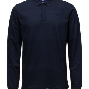 GANT O2. Tonal Jersey Pique Ls Rugger pitkähihainen pikeepaita