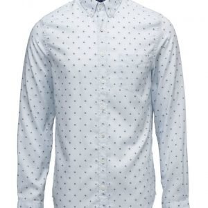 GANT Oxford Dobby Jaquard Fitted Spread