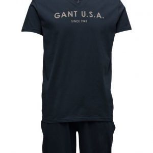 GANT Pajama Set Jersey V-Neck Gant Usa pyjama