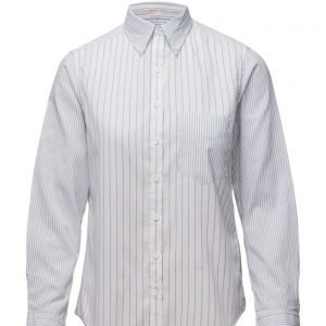 GANT R1. Windblown Oxford Patchwork Obd pitkähihainen paita