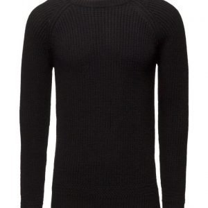 GANT R2. Half Cardigan Knit pyöreäaukkoinen neule