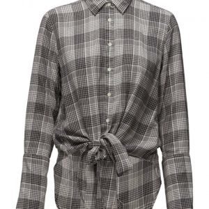 GANT R2. The Checked Flannel Knot Shirt pitkähihainen paita