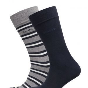 GANT Solid & Striped Socks Gift Box nilkkasukat