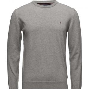 GANT Stretch Cotton Crew pyöreäaukkoinen neule