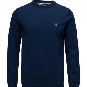 GANT Stretch Cotton Crew pyöreäaukkoinen neule