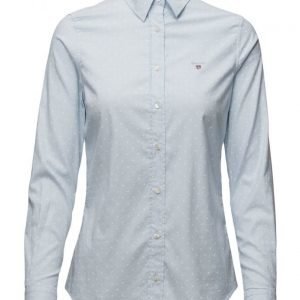 GANT Stretch Oxford Printed Dot Shirt pitkähihainen paita