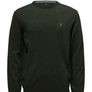 GANT Super Fine Lambswool Crew pyöreäaukkoinen neule