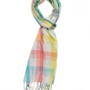 GANT Textured Bright Check Scarf huivi