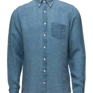 GANT The Indigo Linen Ls Bd