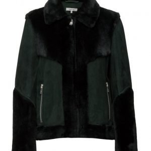 Ganni Emerson Shearling Jacket nahkatakki