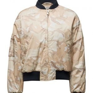 Ganni Greenwood bomber takki