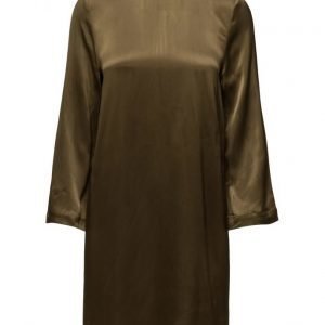 Ganni Sanders Satin lyhyt mekko