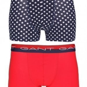 Gant 2-P Trunk Star CTN STR Bokserit Red