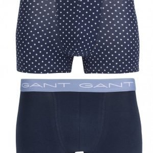 Gant 2-Pack Trunk Stars Cotton STR Bokserit Navy