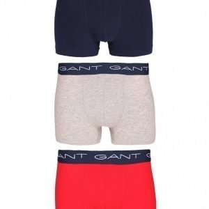 Gant 3-P Trunk Seasonal CTN Bokserit Grey