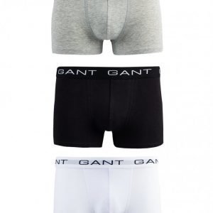 Gant 3-Pack Trunk Bokserit Harmaa Melange