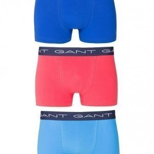 Gant 3-Pack Trunk Cotton Stretch Bokserit Blue