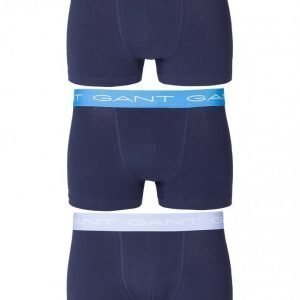 Gant 3-Pack Trunk Cotton Stretch Bokserit Navy