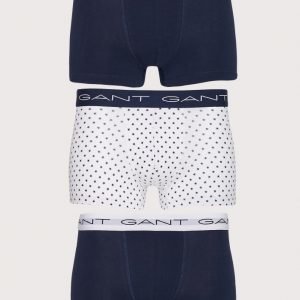 Gant 3-Pack Trunk Star Cotton STR Bokserit Navy