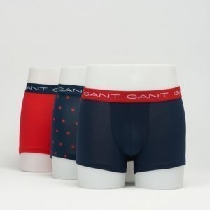 Gant 3-pack Trunk Star 610 Red