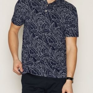Gant Banana Leaf Rugger Pikeepaita Blue
