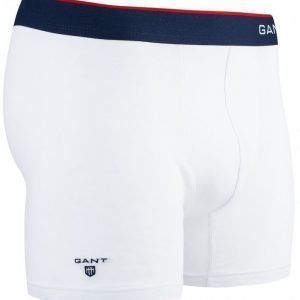 Gant Boxer Brief Basic Solid Bokserit Valkoinen