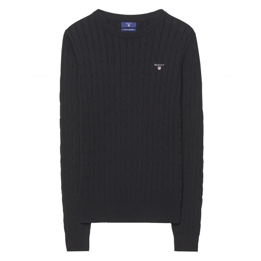 Gant Cable Knit O-Neck Neule