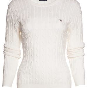 Gant Cable Knit O-Neck Neule