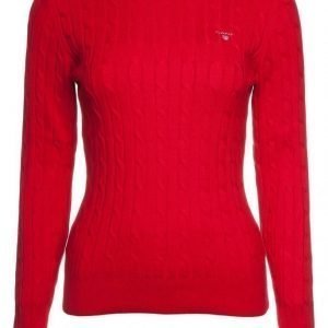 Gant Cable Knit O-Neck Neule