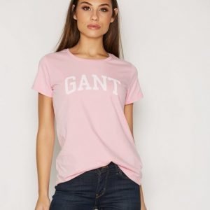 Gant Capsleeve T- Shirt T-Paita Pink
