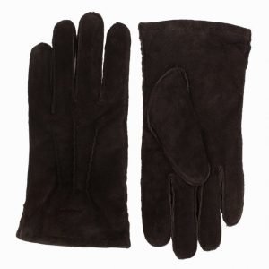 Gant Classic Suede Gloves Mokkakäsineet Dark Brown