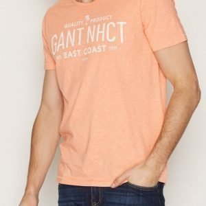 Gant East Coast T-shirt T-paita Pink