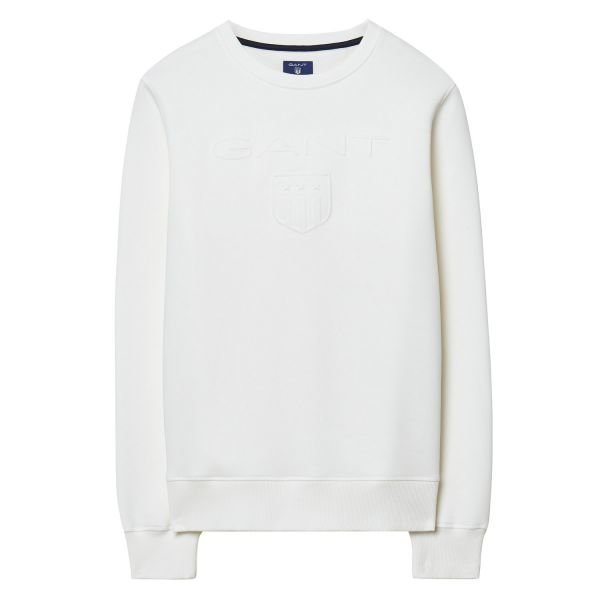 Gant Embossed C-Neck Collegepusero