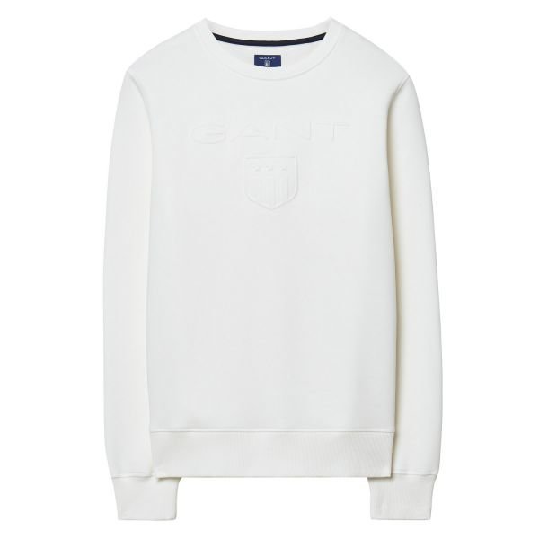 Gant Embossed C-Neck Collegepusero