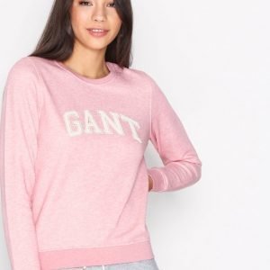 Gant Gold Chenille C-Neck Sweat Svetari Apricot