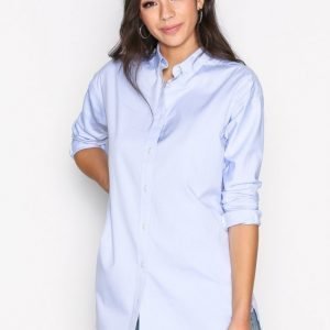 Gant Pinpoint Oxford Tunic Shirt Kauluspaita Blue