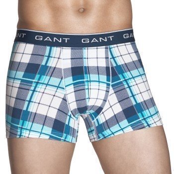 Gant Premium Basic CS Trunk Check Dive Blue