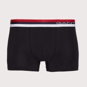 Gant Premium Trunk Solid Cotton Stretch Bokserit Black