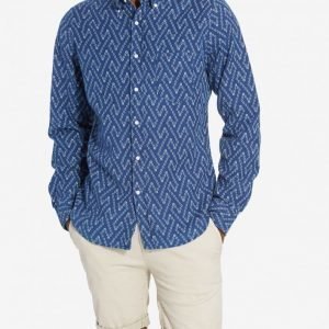 Gant Rugger Oxford Oblong Kauluspaita Indigo