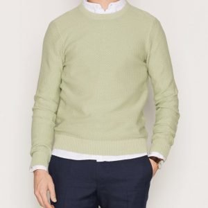 Gant Rugger R1. Solid Textured Crew Pusero Green