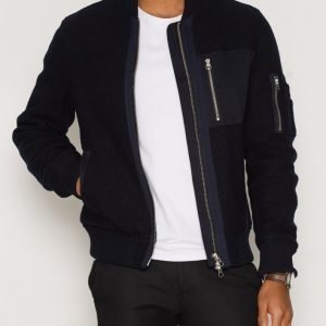 Gant Rugger R1 Woolly Bomber Takki Navy