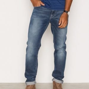 Gant Slim Tapered Urban Jeans Farkut Mid Blue