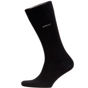 Gant Solid Jersey Socks Black 3 pakkaus