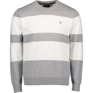 Gant Stretch Cotton Block Crew Neule