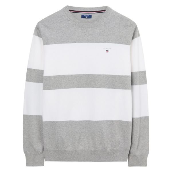 Gant Stretch Cotton Block Crew Raitaneule